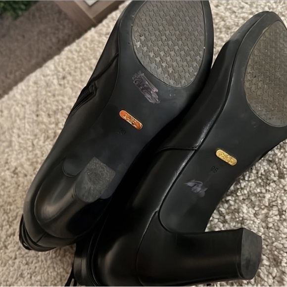 Ralph Lauren leather Belcia Bootie’s Size 9 - Picture 5 of 7